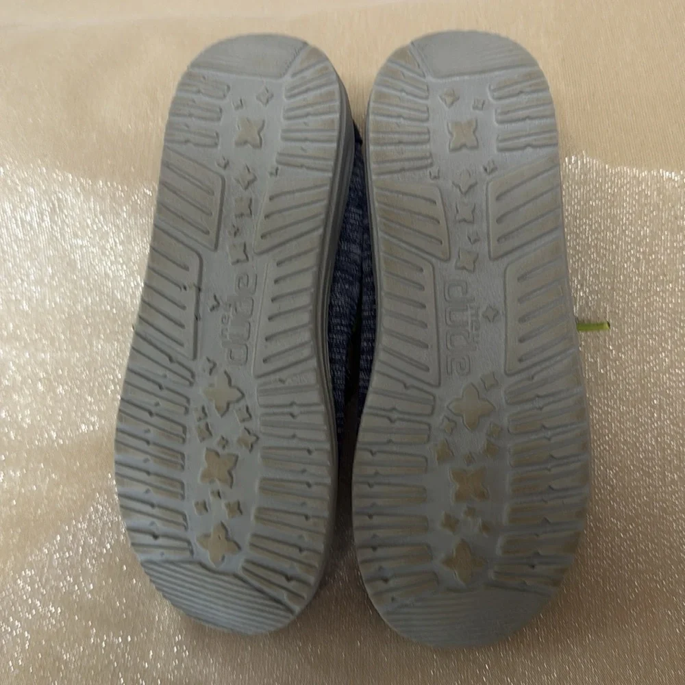 Hey Dude Kids' Navy and Lime Moccasins